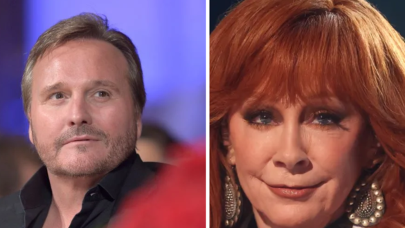 alt="Narvel Blackstock with Elisa Gayle Ritter in 1980s photo"