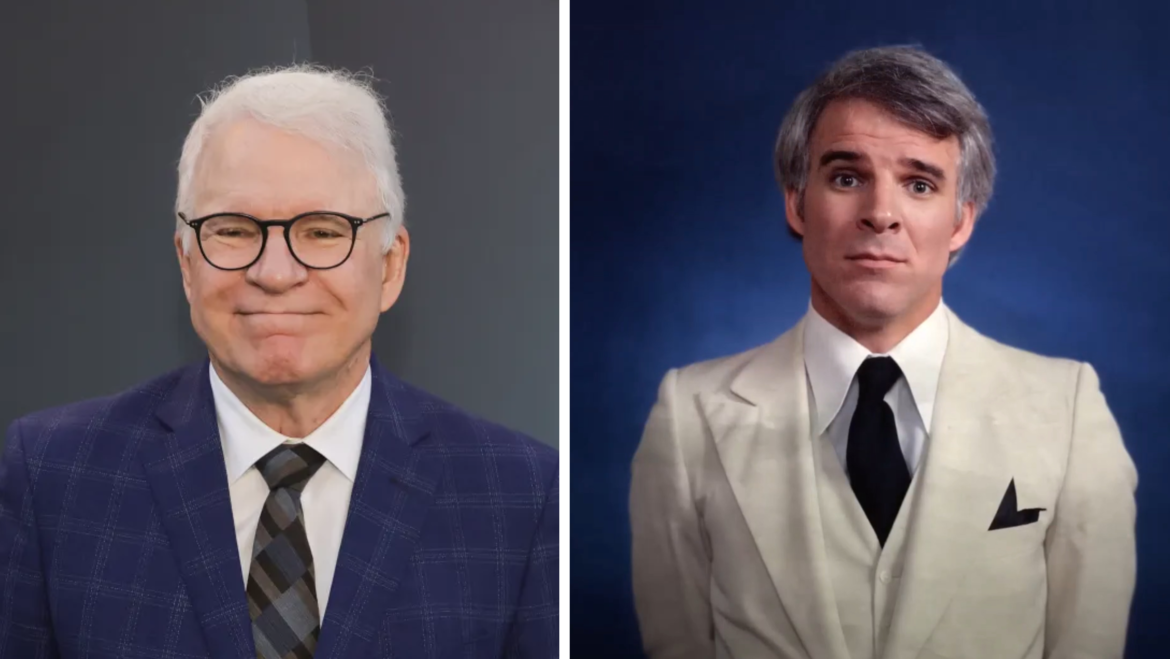 How old is Steve Martin portrait image