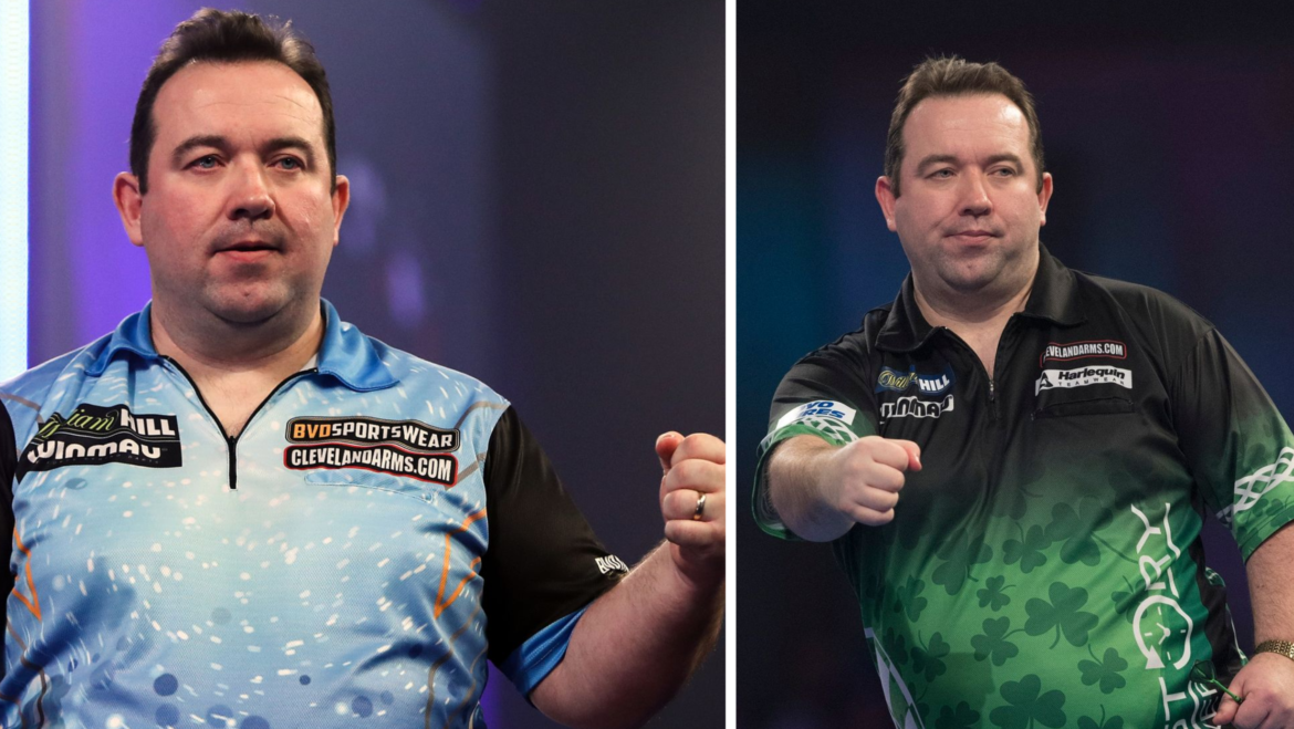 Brendan Dolan wife and family support behind the darts star